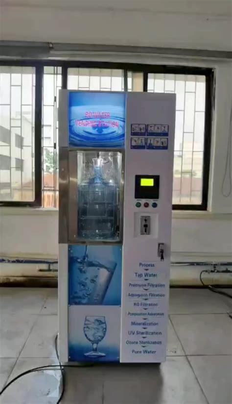 Purified Water Vending Machine Reverse Osmosis Dispenser Water Vending