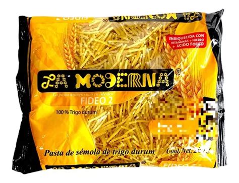 La Moderna Pasta Para Sopa Fideo 2 Fideo Grueso 200 Gr