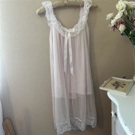 Vintage Style Babydoll Lingerie Dress Depop