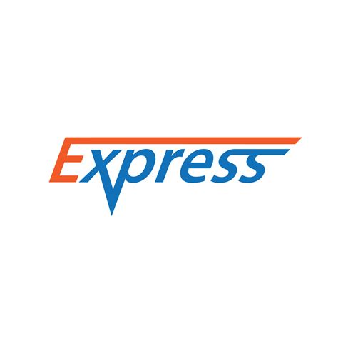 express logo fast  vector art  vecteezy