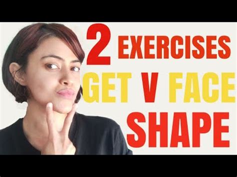 How To Get V Face Shape Naturally How To Get Perfect Jaw How To Get