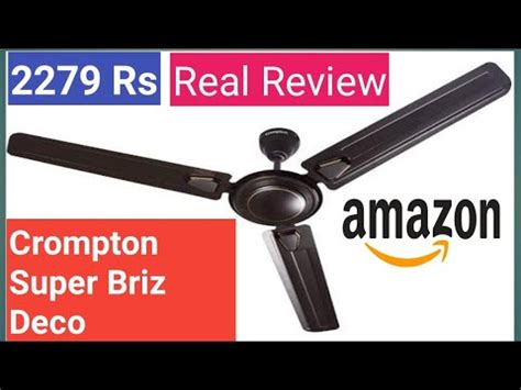 Unboxing Crompton Super Briz Deco Mm Inch High Speed