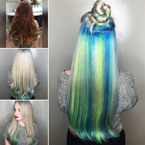 The Underlights Hair Color Trend — Secret Rainbow Hair Color Rainbow