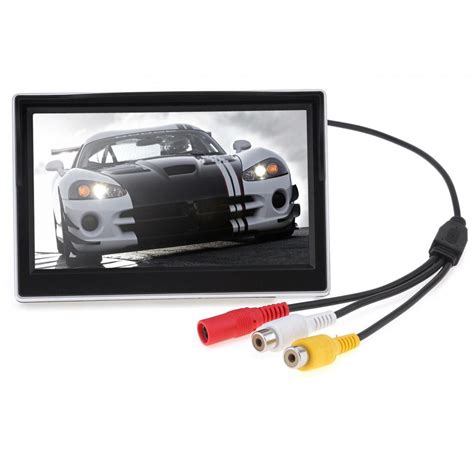 Buy Inch Car Tft Lcd Monitor Screen Way Video Input