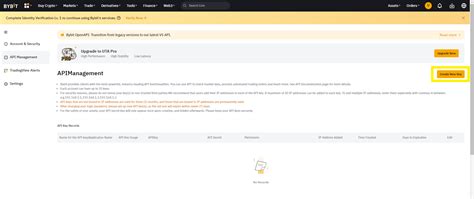 Step By Step Guide Retrieve Your Api Key From Bybit Vema Trader