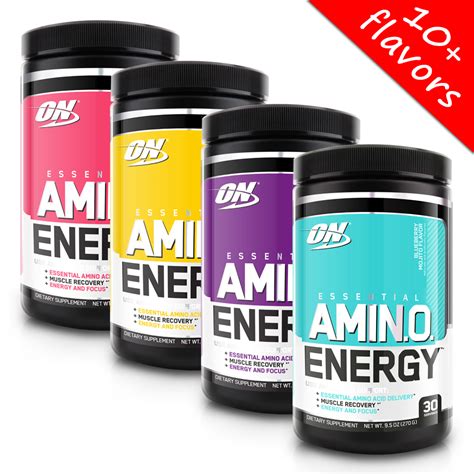 Optimum Nutrition- Amino Energy Powder 30 Servings – Elite Nutritional ...