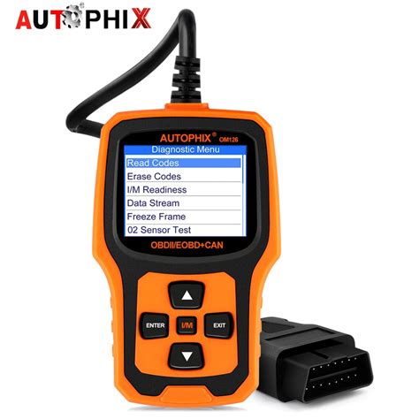 OM126P Auto OBD II Car Diagnostic Scanner Check Engine Light Scan Tool