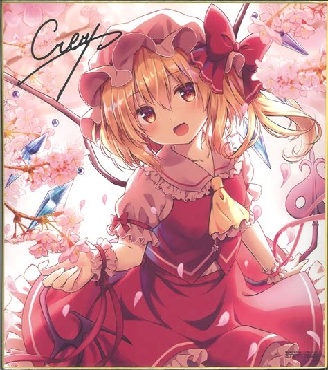 Planning Kure Pu Flandre Scarlet Illustration Shikishi