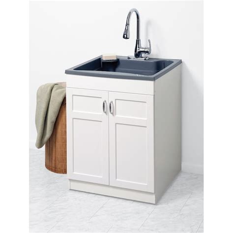 Bathroom Utility Sink Cabinet - Artcomcrea