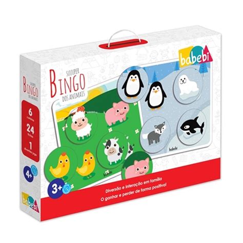 Jogo Bingo Dos Animais Toyster