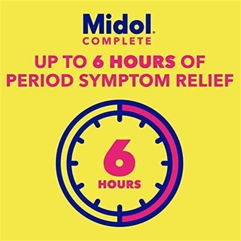 Buy Midol Complete Menstrual Period Symptoms Relief Including