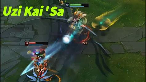 Uzi Kai Sa Vs Sivir He Is A Monster On Kai Sa Youtube