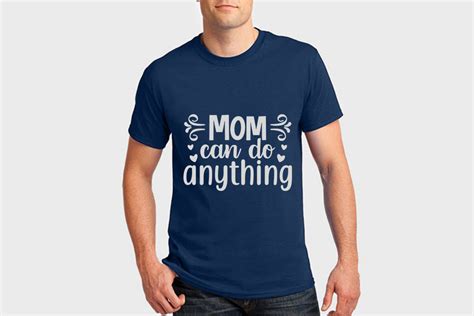 Mom Svg Design Mom Can Do Anything Graphic By Mb Graphics · Creative