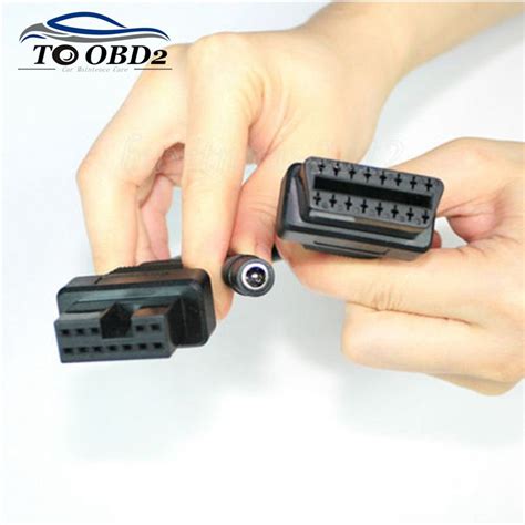 For Mitsubishi 12pin Male To Obd 16pin Female Obd Extension Diagnostic