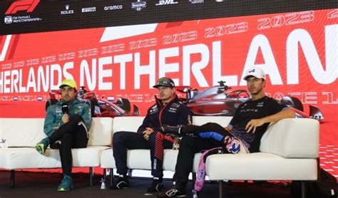 Post Race Press Conference 2023 Dutch F1 Grand Prix