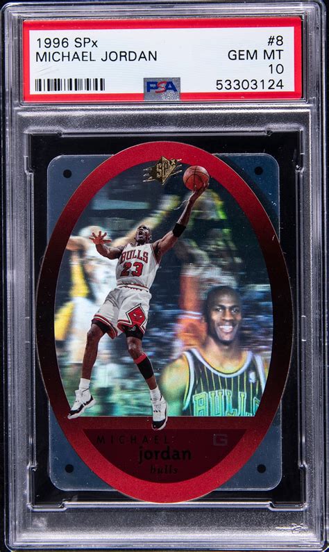michael jordan hologram basketball card 2