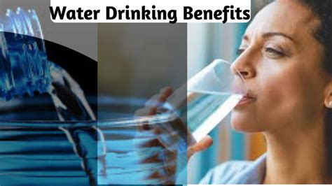 Water drinking benefits