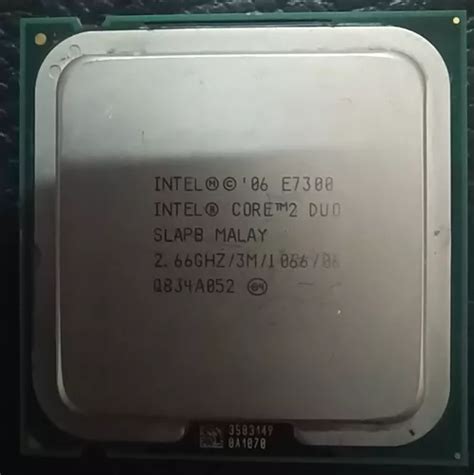 Micro Procesador Intel Core 2 Duo E7300 775 2.66 Ghz