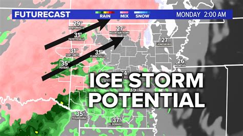 How much ice could be coming Monday? | 5newsonline.com