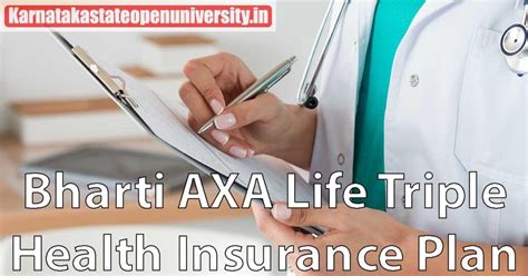 Bharti AXA Life Triple Health Insurance Plan Benefits Features Buy