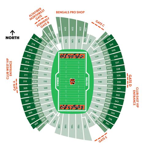 Paycor Stadium Seating Chart Online Offers Vsyamebel Shop