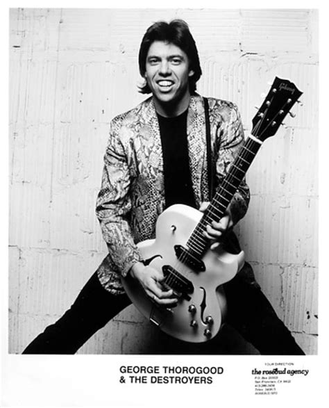 George Thorogood The Destroyers Vintage Concert Photo Promo Print At