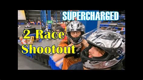 Supercharged Go Karts with my Nephews at Mohegan Sun