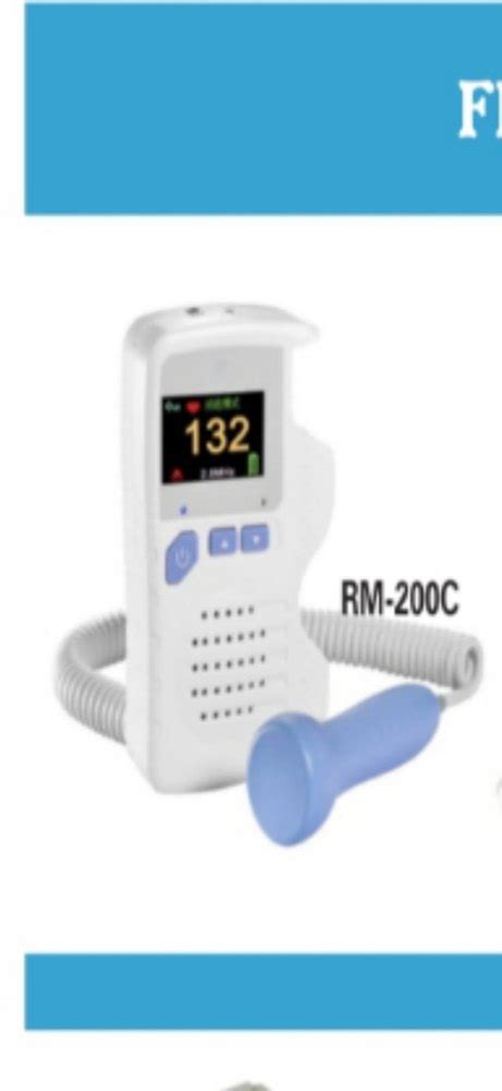 RMM V Comin Fetal Doppler At Rs 3000 ICU Or Critical Care Equipments