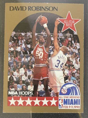 Nba Hoops All Star Game David Robinson Hof Condition