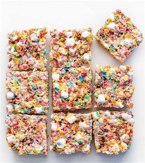 Fruity Pebbles Treats - i am baker