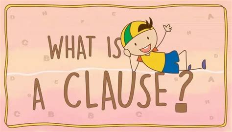 What Are Clauses 9ielts