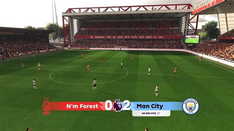 Nottm Forest Vs Manchester City Haaland De Bruyne Foden Big Miss