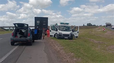 Accidente De Tr Nsito En La Ruta Tres Heridos Leves En Colisi N