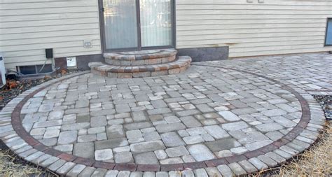 Circular Paver Patio - Landscape Solutions | Landscape Solutions - An Investment That Guarantees ...