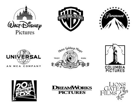 Nine Major Film Studios from 1990-1996 by Appleberries22 on DeviantArt