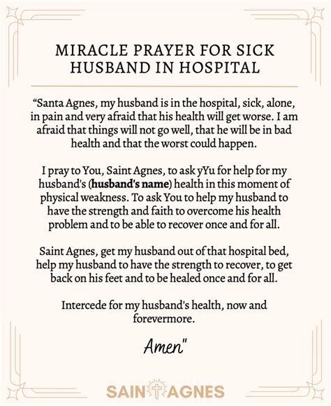 7 Prayers For Husband Healing For Sick Husband