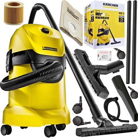 שואב אבק רטוב יבש 17 ליטר Karcher Wd3 Salamtak Delas