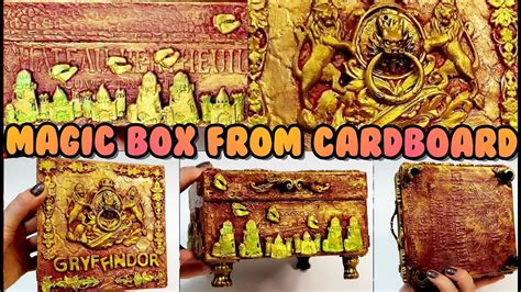 DIY How To Make Magic Box From Cardboard DIY Beautiful Jewelry Box