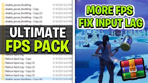 Ultimate Fps Boost Pack For More Performance Fix Fps Drops Lag