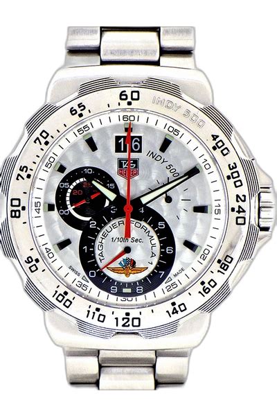 Tag Heuer Formula 1 Quartz Chronograph Big Date 44 Cah101b Price Specs Market Insights