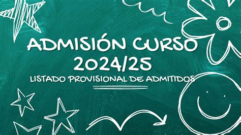 Listado Provisional De Alumnos Participantes Curso 2024 25 Ceip El Río