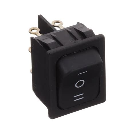 Marquardt Rocker Switch X Dpdt A Vac Black