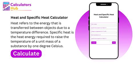 Calculadora De Calor Y Calor Espec Fico En L Nea