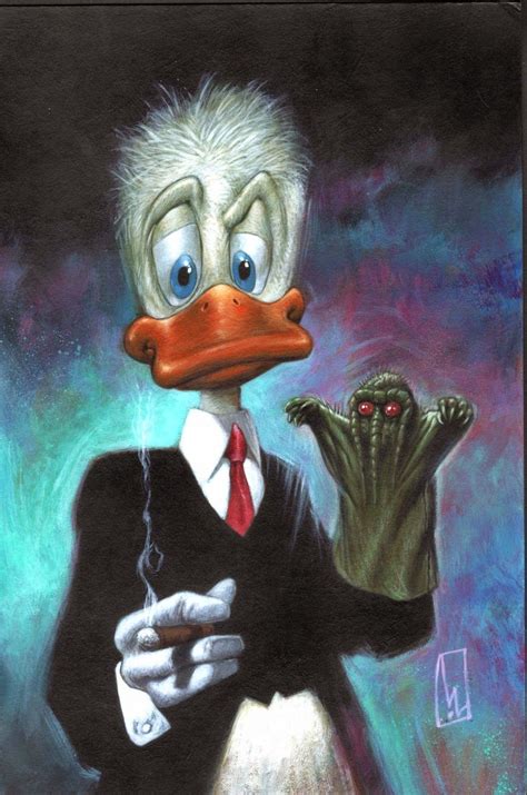 Howard The Duck Val Mayerik Marvel Universe Characters Cartoon