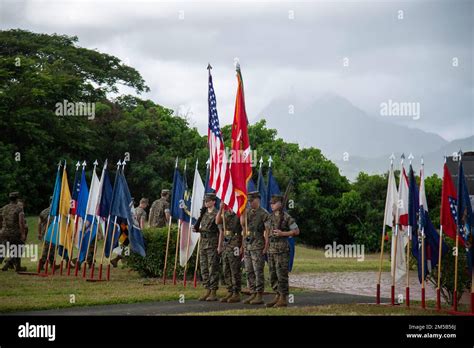 Tats Unis Marines Avec Le Marine Unhabaid Aerial Vehicle Squadron