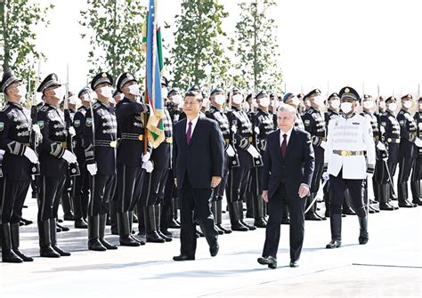 内蒙古日报数字报 习近平同乌兹别克斯坦总统 米尔济约耶夫会谈