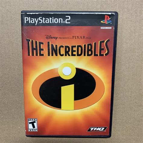 Playstation Ps The Incredibles Thq Disney Pixar Complete W Manual