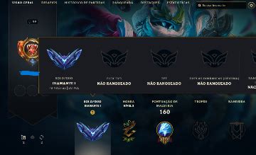 CONTA LOL DIAMANTE 1 66 WR UPADA A League Of Legends Contas