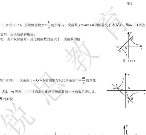 反比例函数综合应用【整理版给学生】word文档在线阅读与下载无忧文档