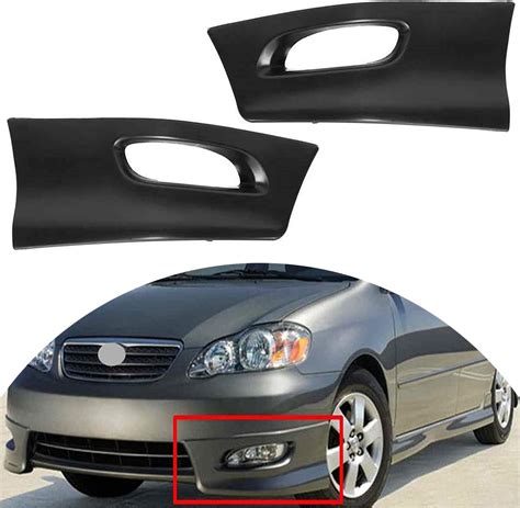 Toyota Corolla S Style Front Bumper Lips LH RH 2005 2008 From Munirater